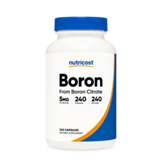Boron 5mg 240caps - Nutricost