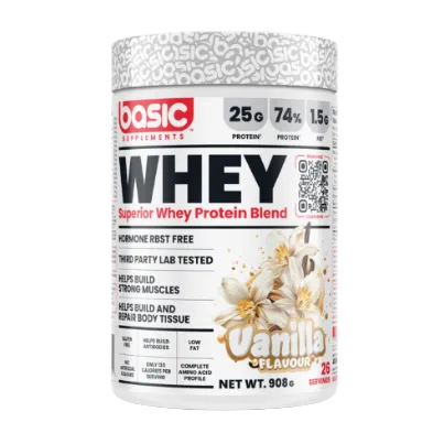 Whey Basic 2LB Basic Supplements proteína