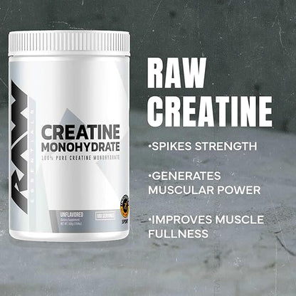 Creatina RAW 500g 100serv