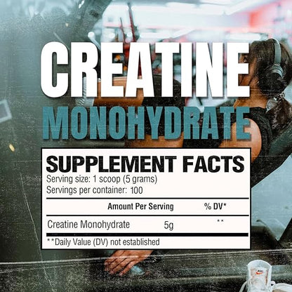 Creatina RAW 500g 100serv