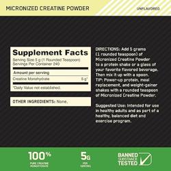 Creatina ON 240 serv 1.2kg