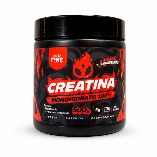 Creatina New Fire 500g 100 serv