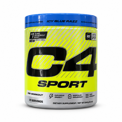 Pre entreno C4 Sport Strength – 20 Serv - Merkefit Colombia