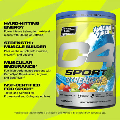 C4 SPORT STRENGTH – 20 SERV