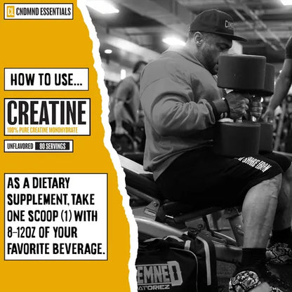 Creatina 400g 80 serv - CNDMND