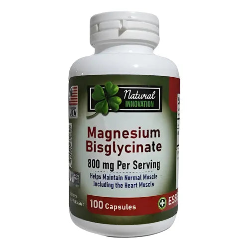 Magnesio Bisglycinate 100 caps 800mg