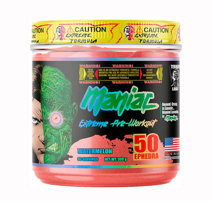 Maniac pre entreno 30 Serv - Terror Labz