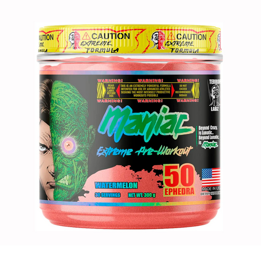 Maniac pre entreno 30 Serv - Terror Labz