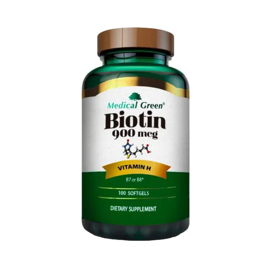 Biotin 900 mcg Medical Green 100caps