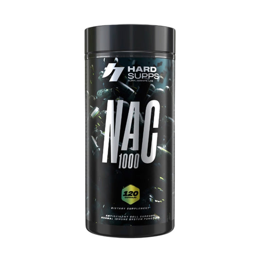Nac 1000mg 120 Caps - HardSupps
