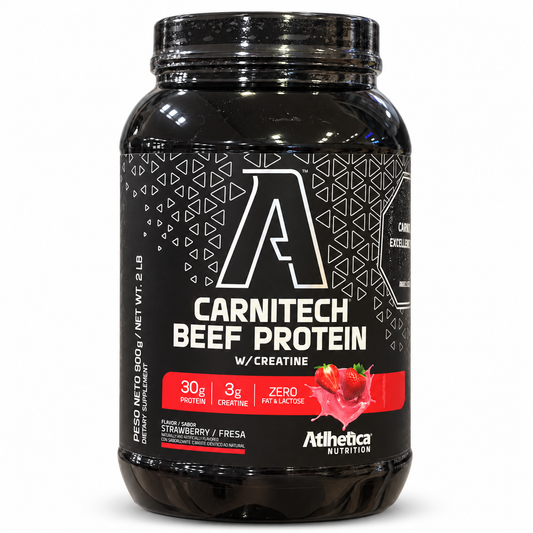 Carnitech 100% Beef Protein 2LB - Atlhetica - Merkefit Colombia