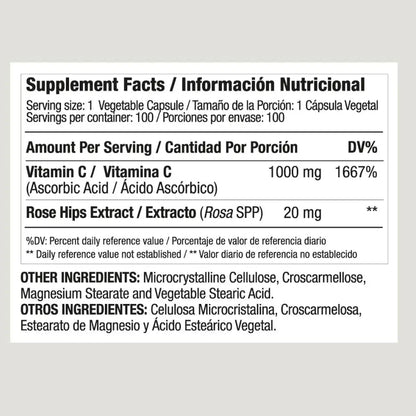 Vitamina C medical green 60 caps
