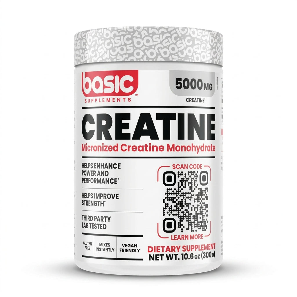 Creatina Basic Supplements 60 servicios