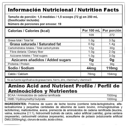 Bipro Mass 3 Lb - Nutramerican