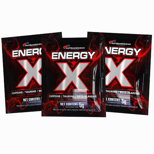 Energy X - 25 Sobres - Nutramerican