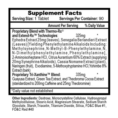 Lipodrene Negro - HTP