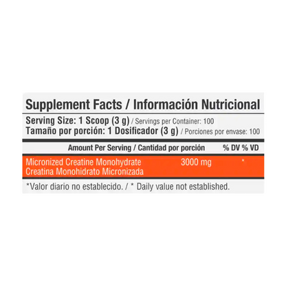 Creatina 300G 100 Serv - Healthy Sport