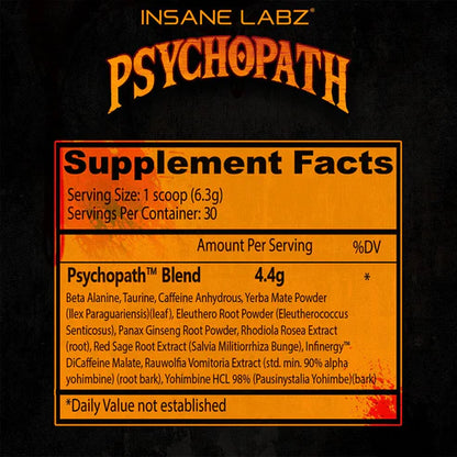 Psychopath 30 serv - Insane Labs